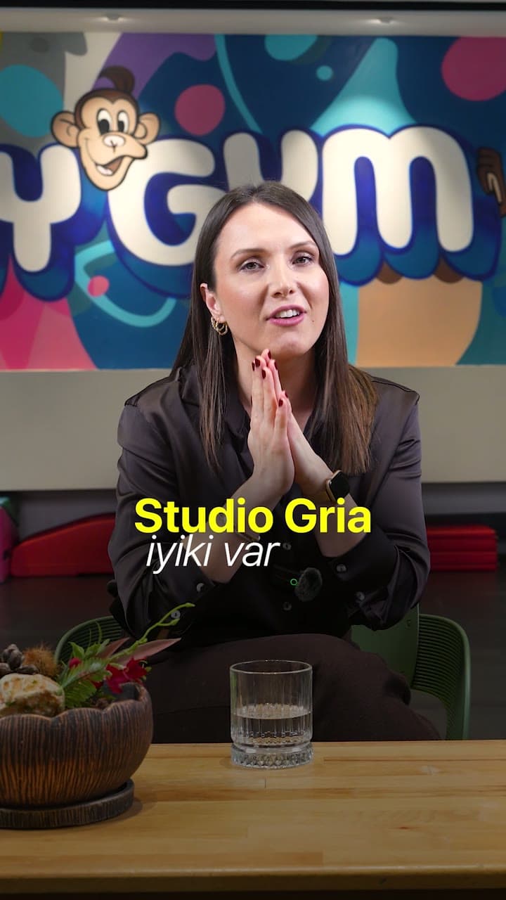 My Gym Büyükçekmece adına Özlem Uluocak, Studio Gria hakkında konuşurken