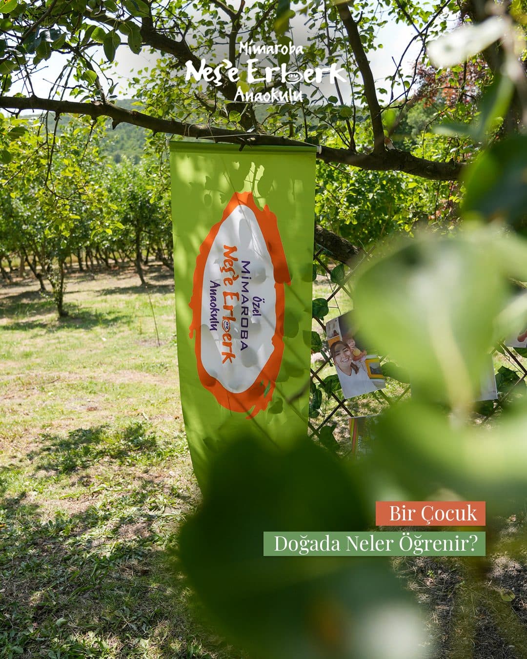 Neşe Erberk Anaokulu için 'Bir çocuk doğada neler öğrenir?' gönderisi